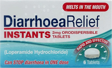 Galpharm Instant Diarrhoea Relief 2mg Orodispersible Tablets – 10 Packs | 60 Tablets
